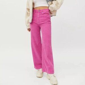 BDG Magenta High & Wide Jeans Size 28 Urban Outfitters